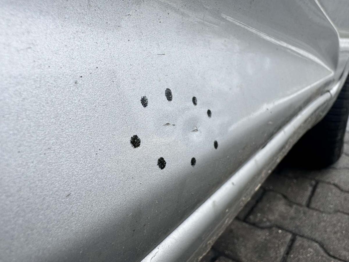 Chevrolet Spark original T&uuml;r vorn rechts GAN Ice Silver Met Rohbau Bj.2013